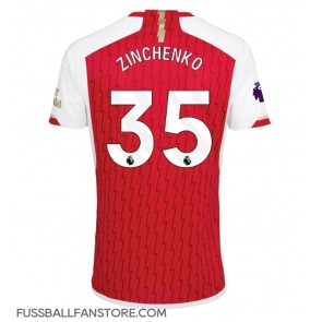 Arsenal Oleksandr Zinchenko #35 Replik Heimtrikot 2023-24 Kurzarm